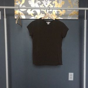 Basics army green t-shirt